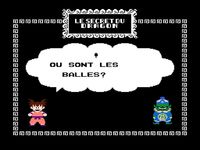 une photo d'Ã©cran de Dragon Ball - Le secret du dragon sur Nintendo Nes